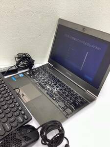 TOSHIBA 東芝 dynabook R631/E PC 　充電コード付き　マウス・キーボード別にあり　ノートパソコン通電OK　初期化済み#17141