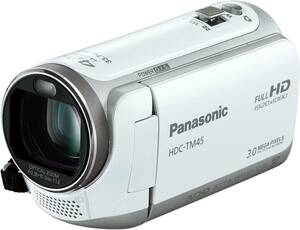 パナソニック デジタルハイビジョンビデオカメラ TM45 内蔵メモリー32GB ク(中古品)