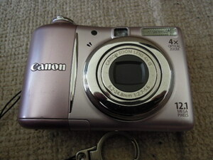 CANON PowerShot A1100IS ピンク 単3電池使用 中古 送料無料