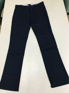 ●GAP●TAILOREDチノパン●紺●新品●スリム●W71X股下81●1-1