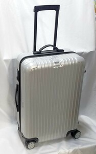 スーツケース　RIMOWA　SALSA　4輪　マルチホイール　63L　68×45.5×24.5　4.1Kg　シルバー　訳あり　/　リモワ　サルサ