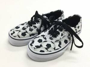 VANS Kids オーセンティック サッカー ボール柄 17～18cm? アメリカ限定! バンズ