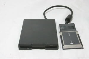 SONY FA-P1 ソニー PCカード接続フロッピーディスクドライブ FDD ジャンク扱い [4d18]