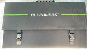 ☆ジャンク品☆ ALLPOWERS ソーラーパネル 140W ソーラーチャージャー 折りたたみ 高効率 MC-4