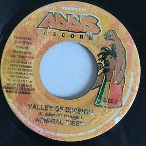Admiral Tibet / Valley Of Division　[Addis Records]