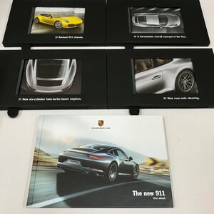 NB/L/【カタログ】ポルシェ 911/函入り/2015年/The new 911 Ever ahead/ノベルティつき