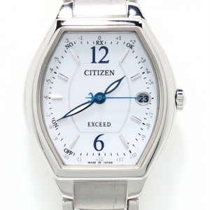 CITIZEN(シチズン) 腕時計 EXCEED(エクシード) ES9340-55W/H060-T023282 レディース エコドライブ/電波 ホワイトシェル