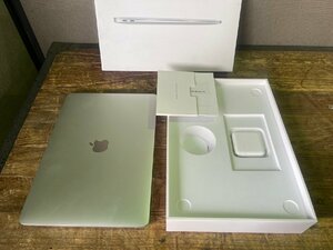 Apple MacBook Air 13インチ（M1 2020） Apple M1/8GB/SSD 256GB シルバー MGN93J/A 美ジャンク品/ACロック品