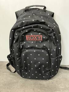 ROXY/ロキシー RBG171301 デイパック リュックサック 星柄 スター柄 幅約30㎝×マチ約15㎝×高さ約45㎝ 目立つ傷汚れなし 現状お渡し