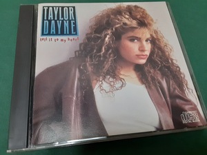 TAYLOR DAYNE　テイラー・デイン◆『Tell It to My Heart』US盤CDユーズド品