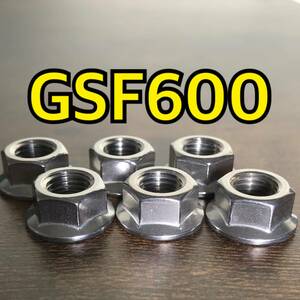 ステンレス製 GSF600 JS1A8111 JS1A8112 JS1A8211 JS1A8212 スプロケットナット 合計5個 