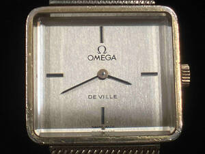 OMEGA DeVil 511.444 腕時計 手巻き 動作未確認 黒い汚れあり