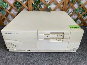 【送140サイズ】NEC　PC-9821Ap2/U8W　i486DX2-66MHz/MEM73.6MB/HDD欠 FDDよりDOS起動OK/FM音源OK