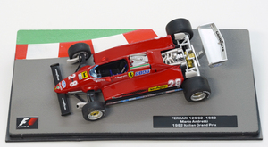 ◆15　フェラーリ 126 C2 1982 マリオ アンドレッティ　♯28　F1マシンコレクション　1/43　デアゴスティーニ　模型のみ