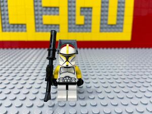 ☆スターウォーズ☆ レゴ　ミニフィグ　クローントルーパー　コマンダー　正規品　75019限定　( LEGO 人形 共和国軍 B41714