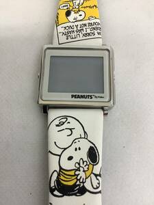 ◯営HM022-キm 【埼玉発】EPSON スマートキャンバス スヌーピー ジョー・クール 腕時計 動作未確認 SMA0012930 PEANUTS