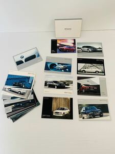 未使用BMWジャパン25周年記念ポストカードセット フルライン絵葉書 ノベルティ