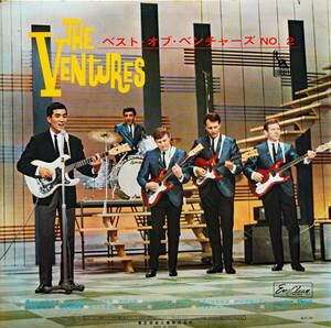 赤盤 ベスト・オブ・ベンチャーズ N0.2 / THE VENTURES 加山雄三 / LIBERTY LP・7544 / LP STEREO