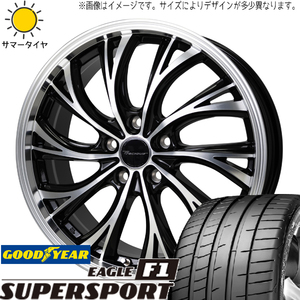 オーリス 225/35R19 グッドイヤー スーパースポーツ プレシャス HS-2 19インチ 7.5J +48 5H114.3P サマータイヤ ホイール 4本SET