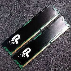 【中古】DDR3メモリ 16GB(8GB2枚組) Patriot PSD316G1600KH [DDR3-1600 PC3-12800]