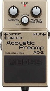 【中古】 BOSS AD-2 ボス アコースティックプリアンプ