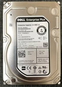 【動作品】DELL 3.5 SAS 6TB（6000GB）12 Gb/s 7.2K 7200RPM ハードディスク 3.5インチ HDD