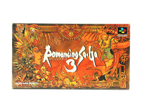SQUARESOFT Romancing Saga3 ロマンシング サ・ガ スーパーファミコン