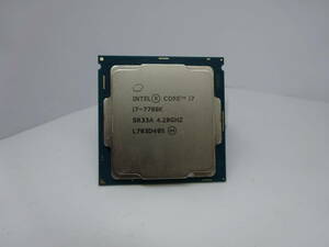 京都送370☆インテル Intel CPU Core i7-7700K SR-33A 4.20GHz