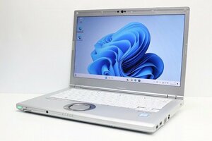 1円スタート ノートパソコン Windows11 Panasonic レッツノート CF-LV7 第8世代 Core i5 SSD256GB メモリ8GB Windows10 14インチ カメラ