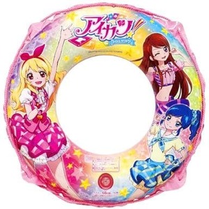 【レア】アイカツ！　浮き輪　60cm 空気ビニール　空ビ