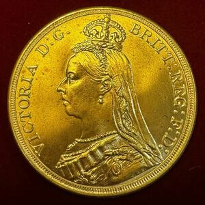 イギリス 硬貨 古銭 ヴィクトリア女王 1888年 イギリス領オーストラリア 聖ジョージ 竜殺し ナイト ドラゴン コイン 金貨 外国古銭 