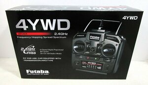 ■【ほぼ未使用・通電確認】Futaba ATTACK 4YWD-2.4G プロポセット T4YWD-2.4G/R214GF-E/Ｕ300x3 3サーボ付き ◆ フタバ