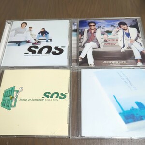 【送料込み】Skoop On Somebody『Tears of JOY』『ANOTHER LIFE』『Sing a Song』『さよならが生まれた場所』4枚セット