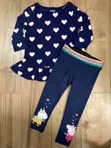 ☆baby Gap チュニック＆ H&M レギンス／90