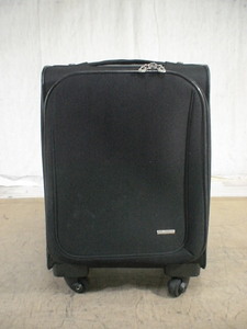 W4549　Verger　黒　スーツケース　キャリケース　旅行用　ビジネストラベルバック
