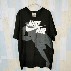 419　NIKE　半袖Ｔシャツ　Ｌ　BLACK　