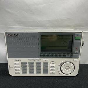 Sangean ATS-909X ホワイト FM/LW/MW/SW 短波ラジオ 付属品完備（管理ID：408）