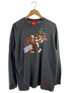 Vivienne Westwood RED LABEL◆Tシャツ/M/コットン/GRY/17-12-332017