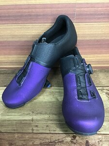 HD087 フィジーク fizik TEMPO DECOS CARBON EU40 ビンディングシューズ 紫