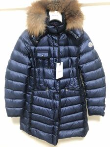 送料無料 未使用 MONCLER HERMIFUR モンクレール エルミファー ネイビー 3 ダウンジャケット ダウン コート 正規品 国内定価368500円 3-1