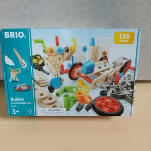 y041802t BRIO (ブリオ) ビルダー コンストラクションセット [全136ピース] 対象年齢 3歳~ (大工さん 工具遊び おもちゃ 知育玩具) 34587