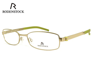 新品 ローデンストック 老眼鏡 フレーム RODENSTOCK r4684 A メタル スクエア型 フレーム