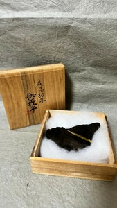 時代物　最高級品『伽羅木』金札　139g 伽羅 香木 ベトナム産 香道具 お焼香 お香 聞香 茶香道具 香炉 黒油　中国美術