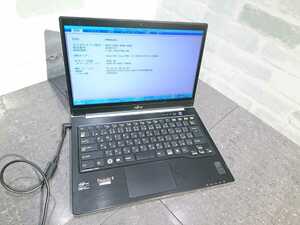 【現状品】管L67 FUJITSU LIFEBOOK U772/E CPU core i5-3427U Bios起動OK HDD無し、HDDマウント有り、メモリー2GB、バッテリー有り