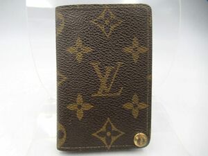 ▲▲中古品 ルイヴィトン LOUIS VUITTON M60937 モノグラム ポルトカルトクレディプレッシオン カードケース USED▲▲