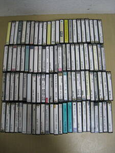 「6044/I2A」カセットテープ①　まとめ売り 97本 ハイポジション 使用済み TDK SONY maxell 等　大量 セット