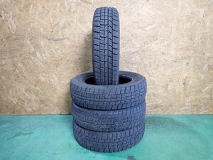 GM1968【送料無料165/65R14】4本 ダンロップ WINTERMAXX WM02 2021年製 中古スタッドレスタイヤ トール タンク ルーミー