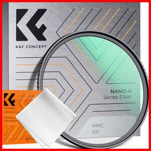 【特価セール】K&F Concept 77mm MCUVフィルター レンズ保護フィルター 高透過率 18層コーティング 紫外線カッ