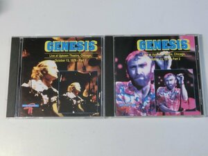 Kml_ZC2597／GENESIS：LIVE IN CHICAGO 1978　Part1、Part2 （輸入CD２枚　日本語解説書付き）