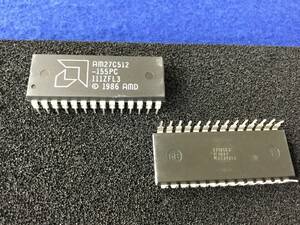 AM27C512-155PC 【即決即送】AMD 512k(64K x 8-Bit) CMOS EPROM [111ToK/294966] ２個セット